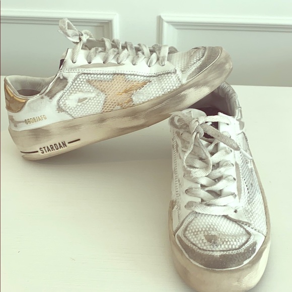 golden goose stardan white